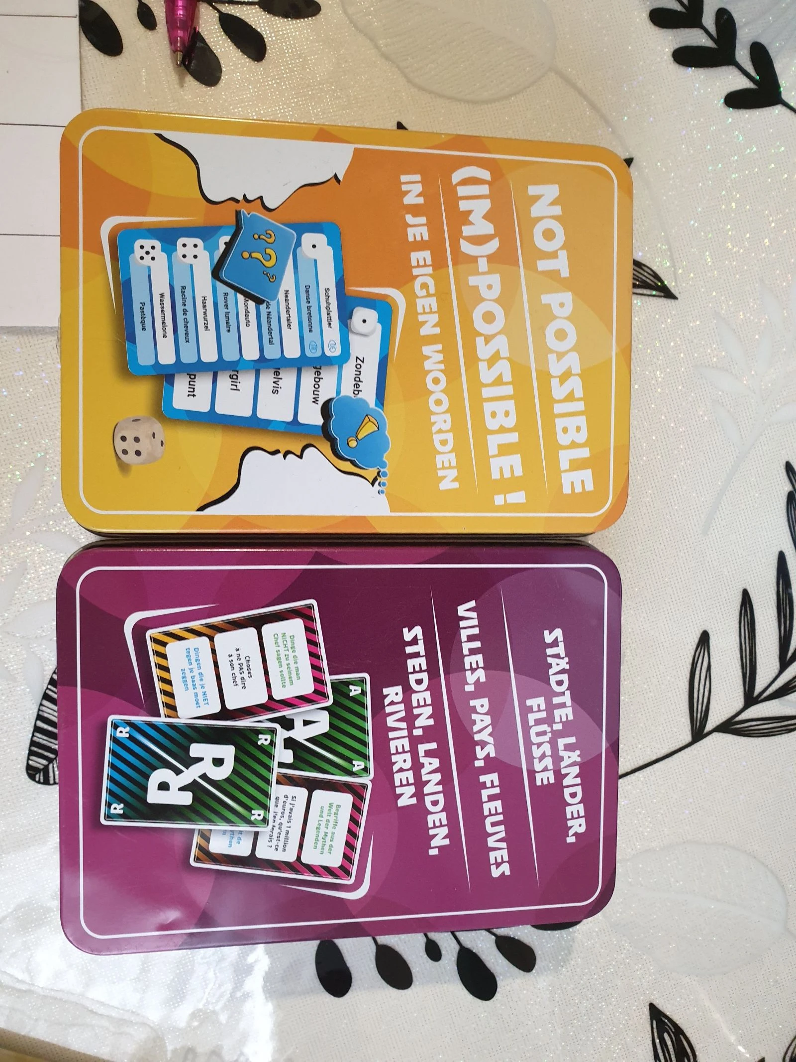 Jeux de société 